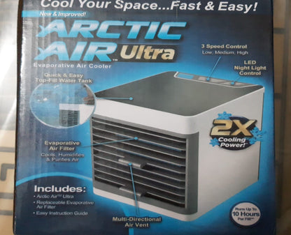 Arctic Air Ultra – Portable Evaporative Air Cooler with 2X Cooling Power