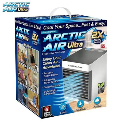 Arctic Air Ultra – Portable Evaporative Air Cooler with 2X Cooling Power