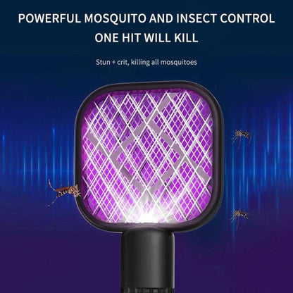 Electric Mini USB Mosquito Killer Racquet – 3-in-1 Zapper Lamp & Night Bulb | Portable Insect Catcher