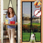 Magic Mesh Magnetic Mosquito Door Screen – 2 Panels, 20 Tacks & 12 Hooks | 83×39.5 Inches